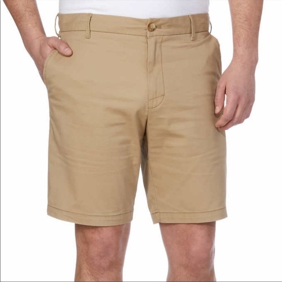 IZOD Men's Flat Front Short Size:36 - Picture 3 of 8